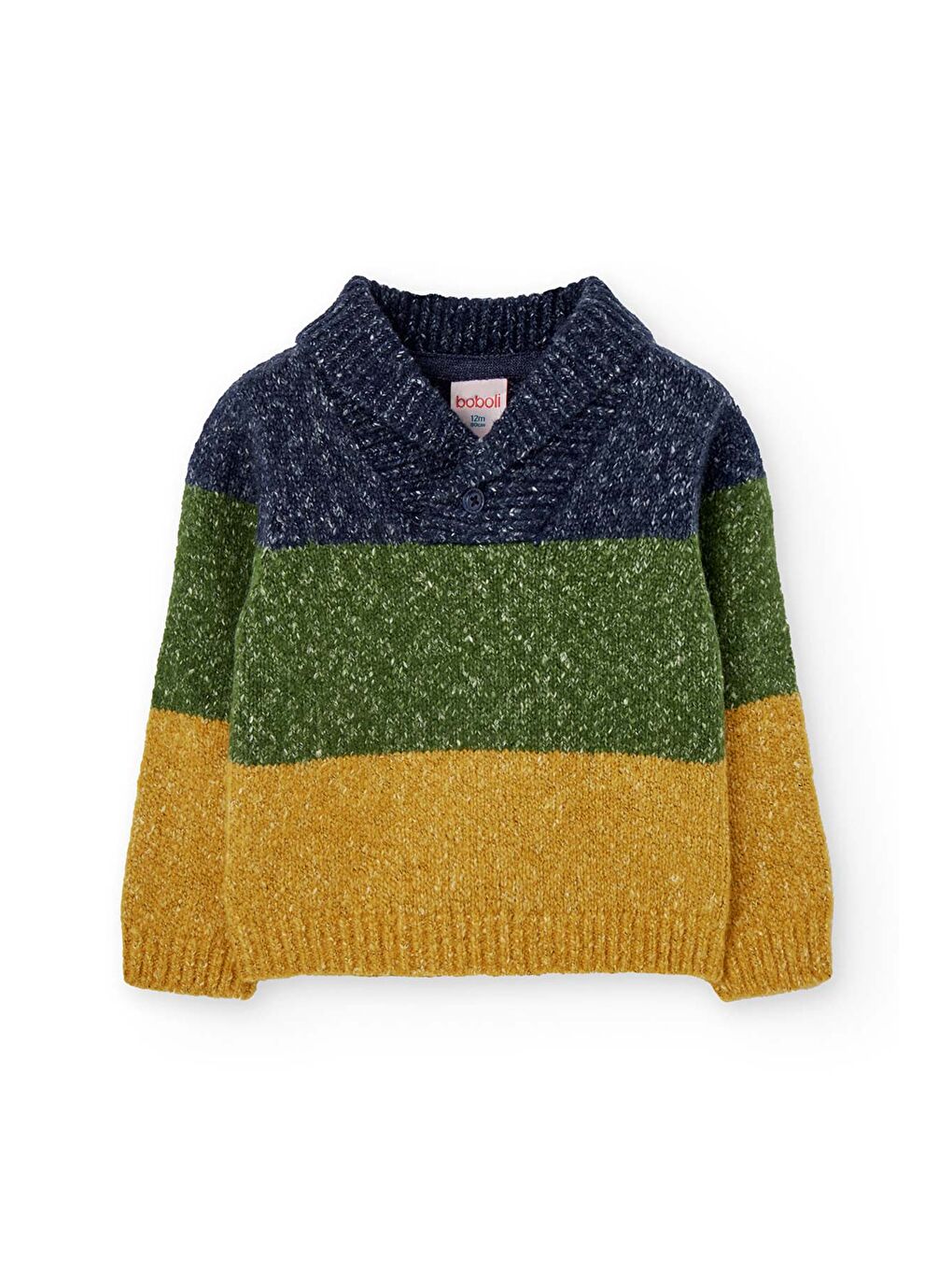 Karışık Erkek Çocuk Çizgili Kazak