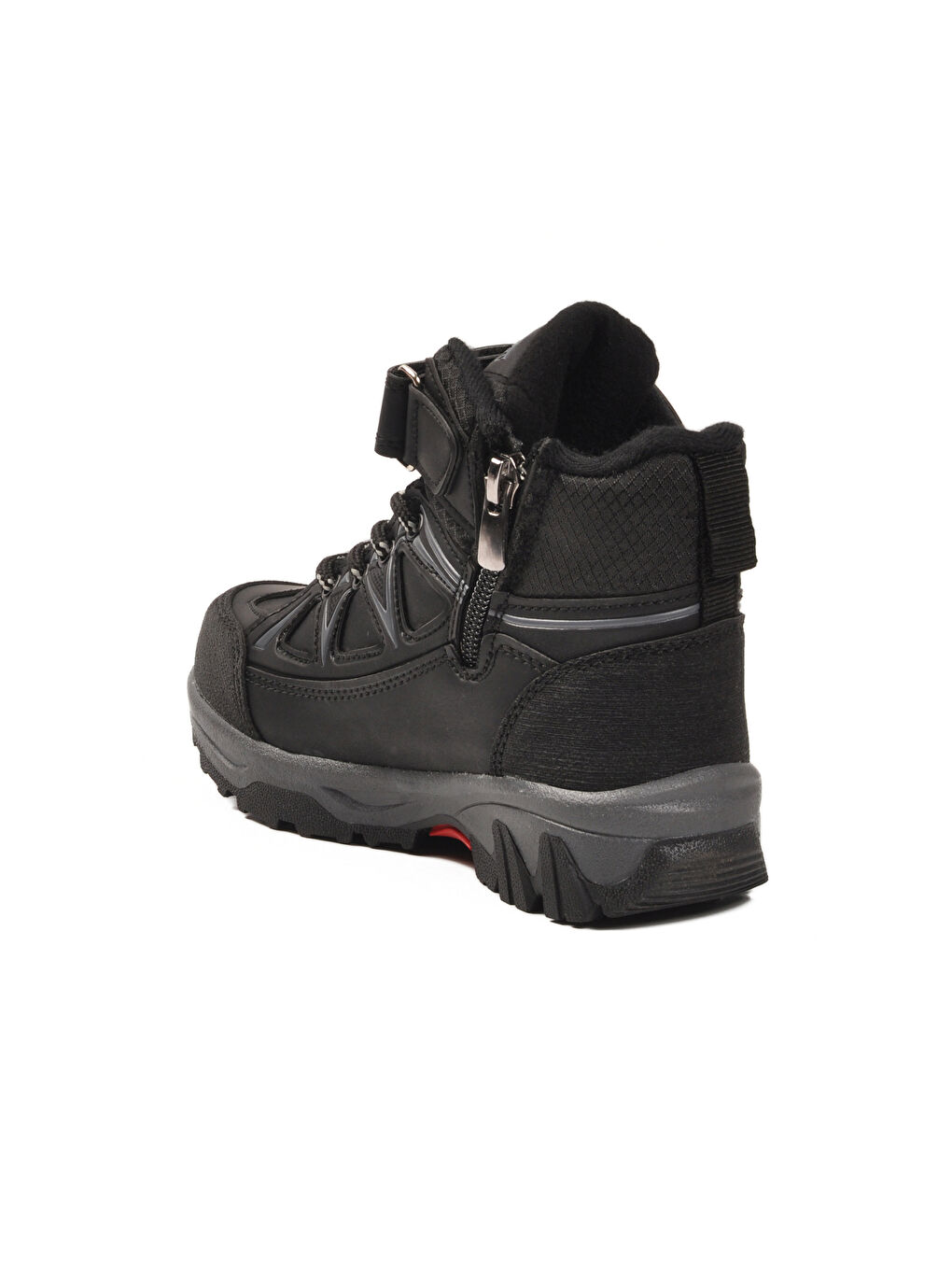 Siyah Polarlı Kaymaz Taban Çocuk Outdoor Bot 2301 P-3