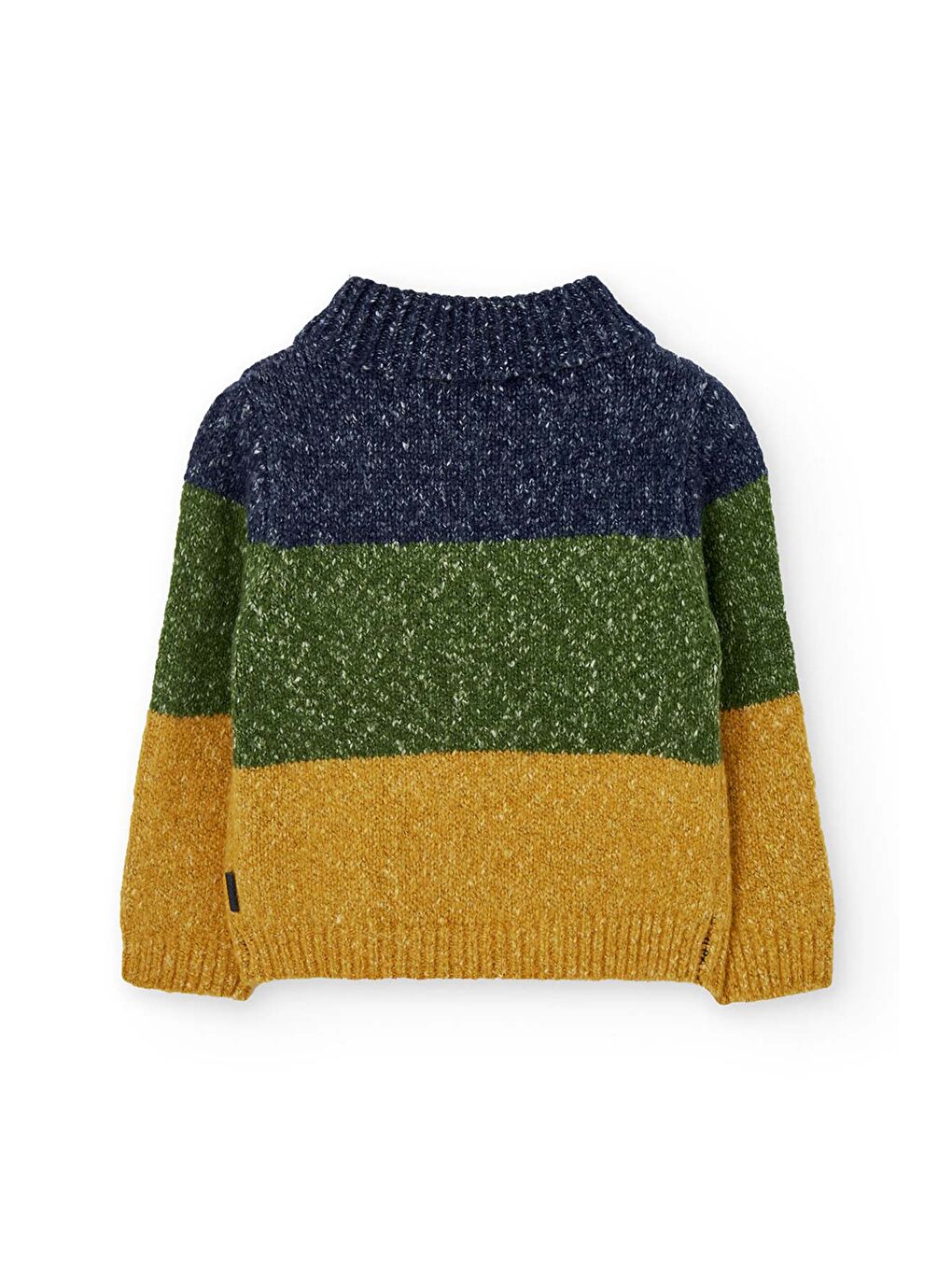 Karışık Erkek Çocuk Çizgili Kazak-1