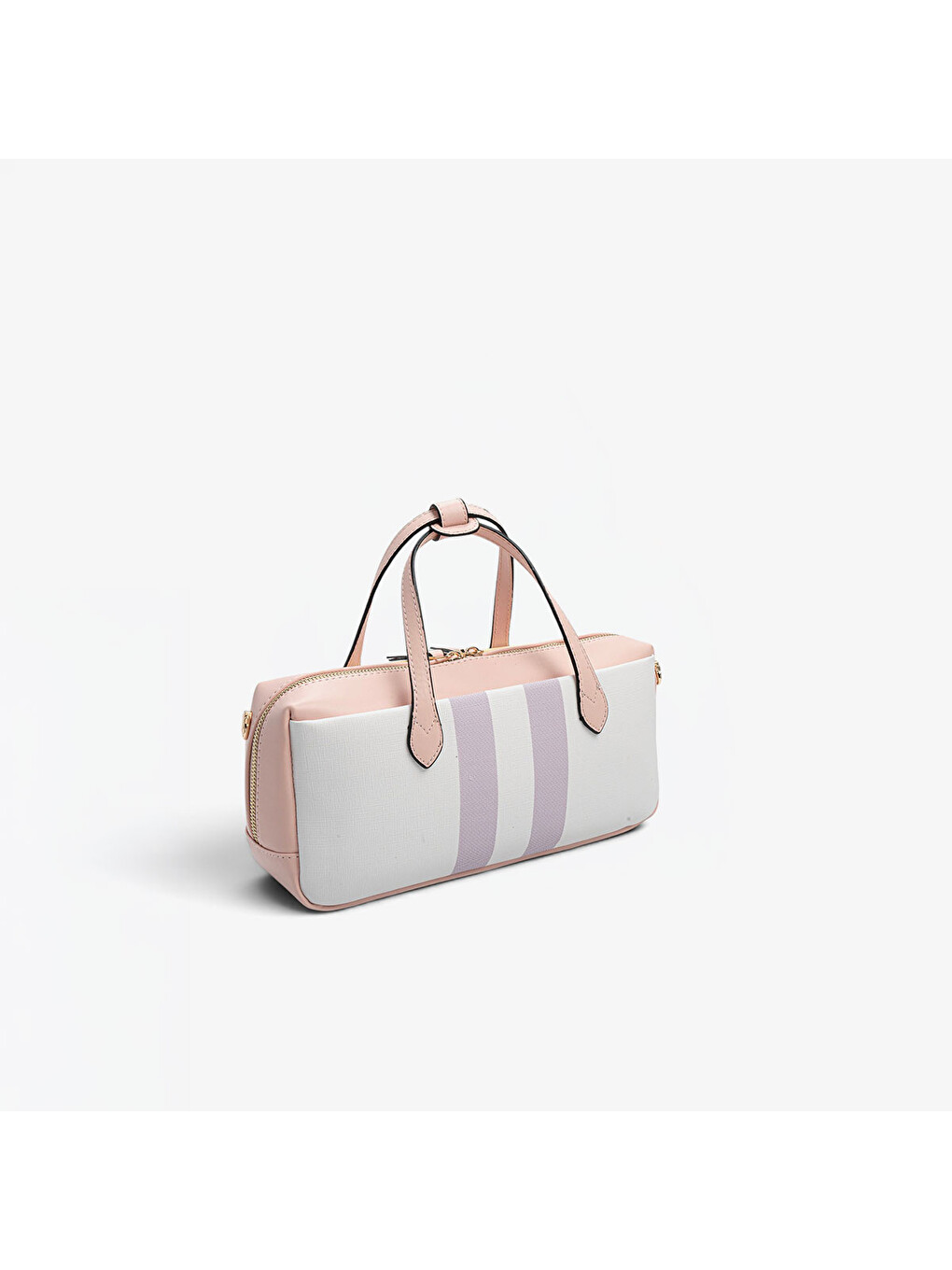 Beyaz Kadın SP1276-M71 SILVER POLO El Çantası Lila-Pembe-3