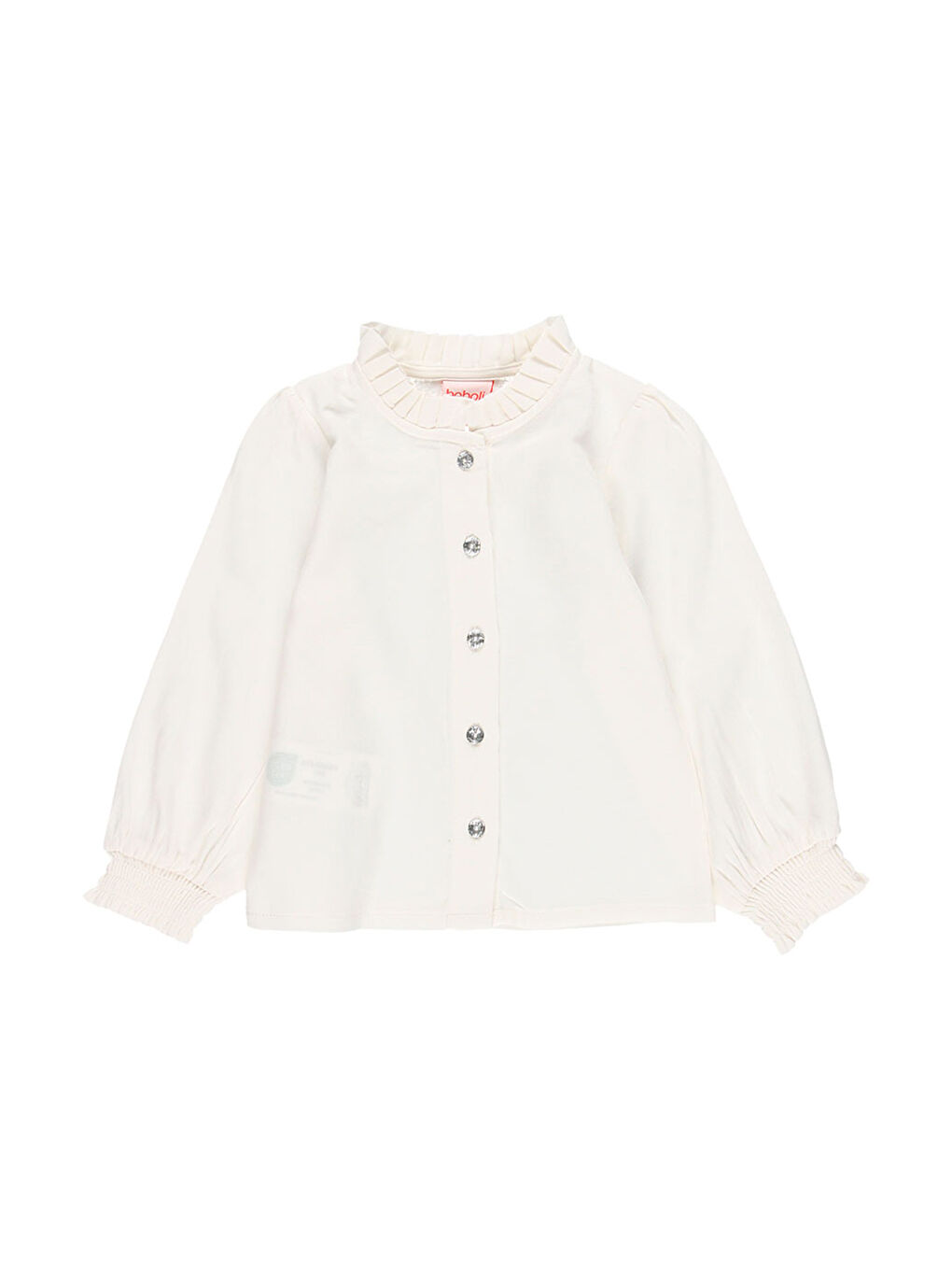 Ekru Kız Çocuk Bluz-1