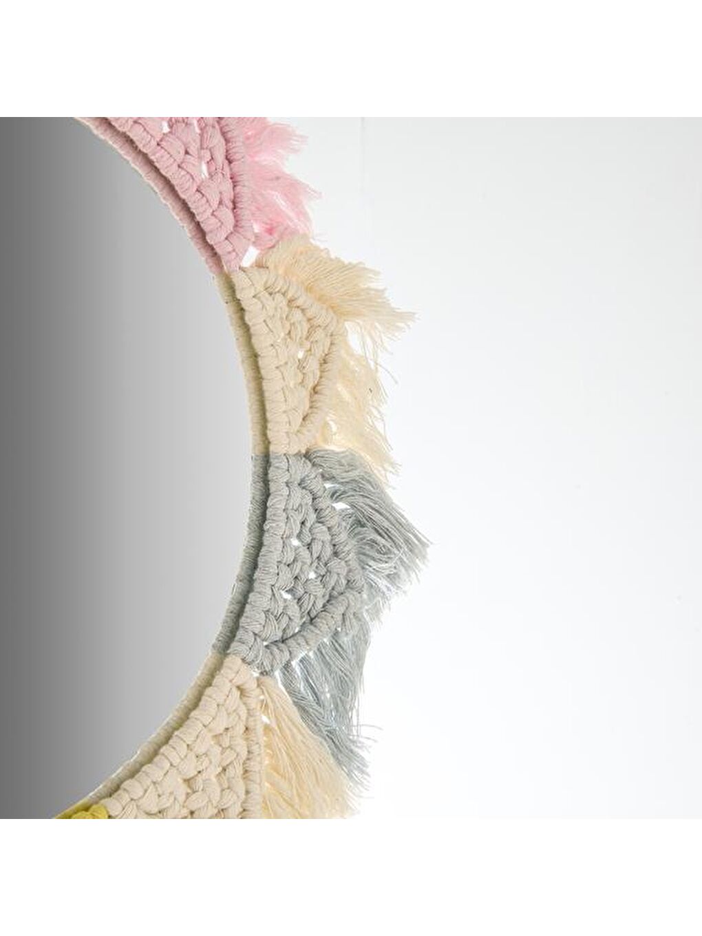 Karışık Deco Colourful Dekoratif Ayna - Renkli - 40 cm-3