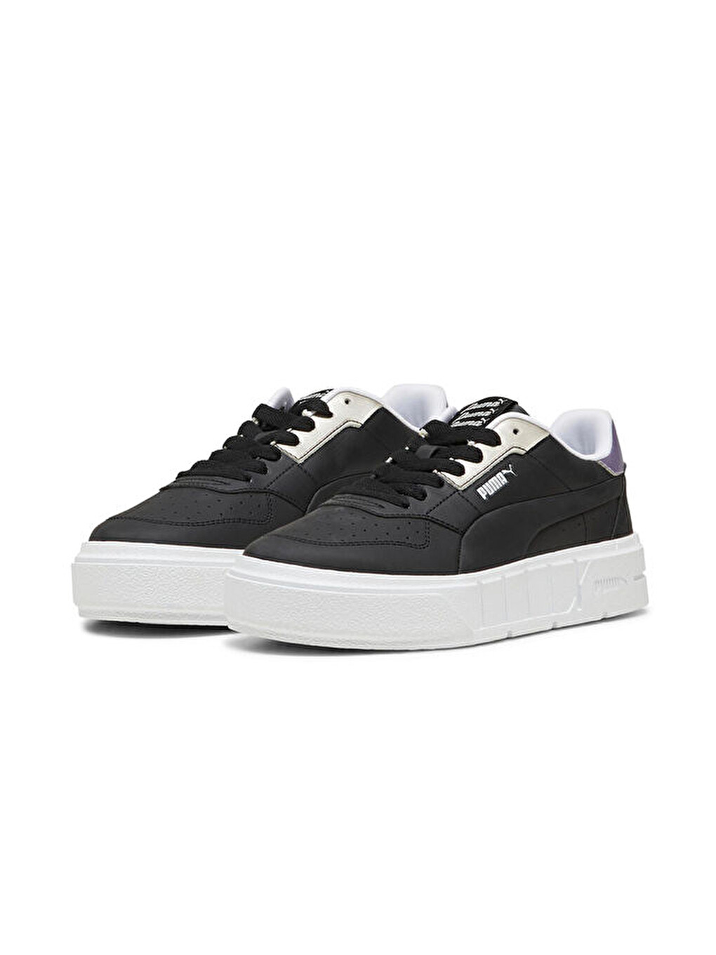 Puma Cali Court Glow- Up Wns Kadın Günlük Ayakkabı 39882902 Siyah-2