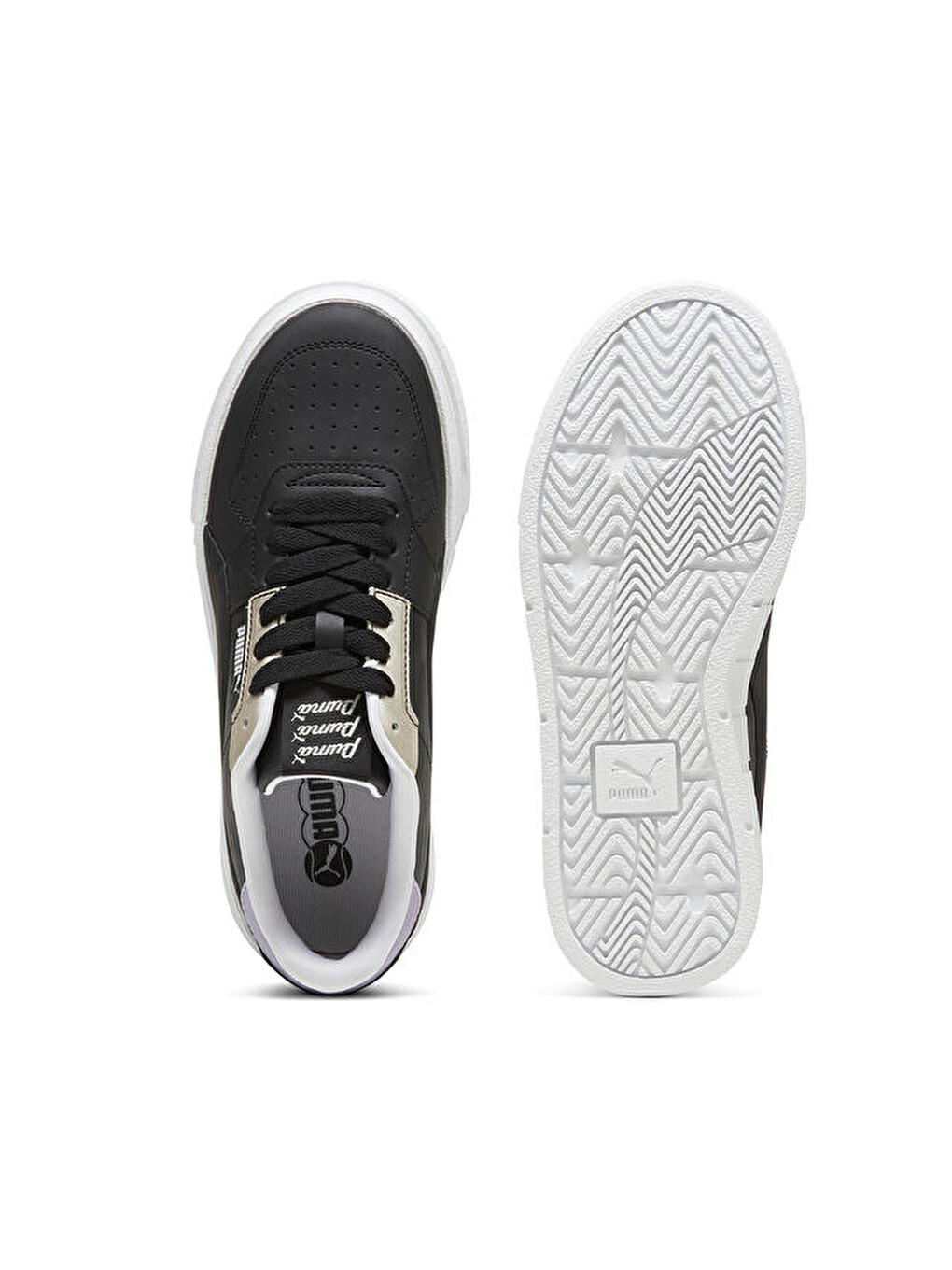 Puma Cali Court Glow- Up Wns Kadın Günlük Ayakkabı 39882902 Siyah-3