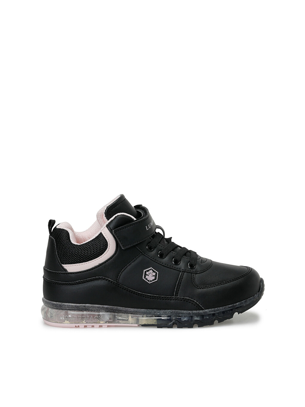 Cap Hı Siyah Kız Çocuk High Sneaker