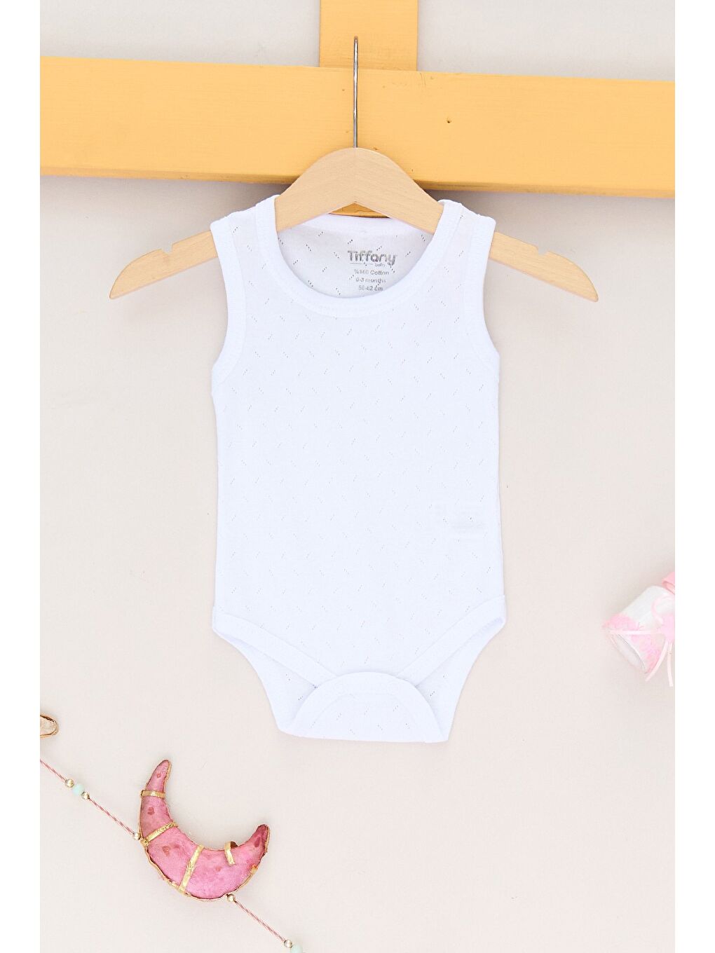 Beyaz %100 Pamuk Çıtçıtlı Çocuk Body