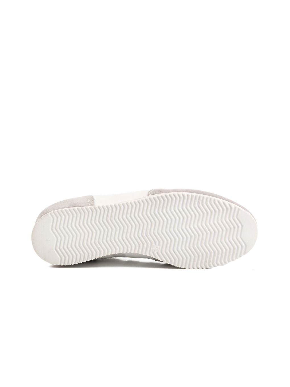 Gri Hakiki Deri Erkek Sneaker 4Y1546-7811 M-4