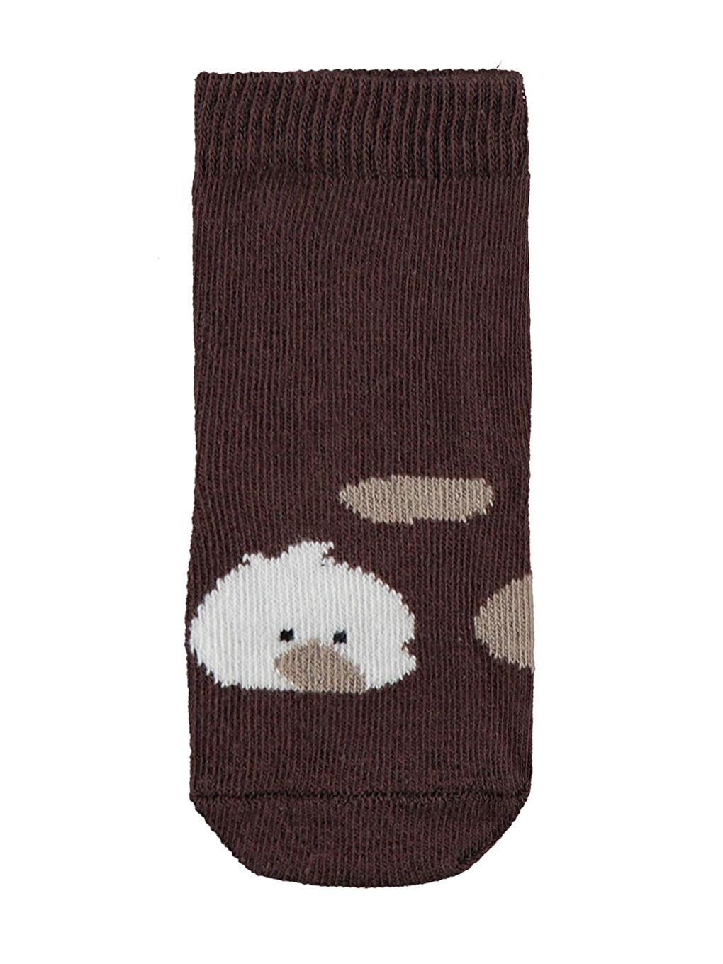 Beyaz Baby Karikatür Desen 3'lü 6- Bebek Erkek Çorap Set - Standart 18 Ay-4