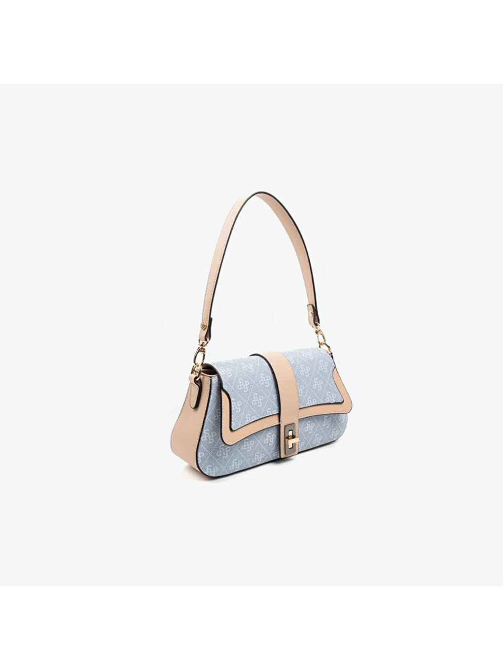Lacivert Kadın SP1177-M178 SILVER POLO Omuz Çantası Mavi-Ten-1