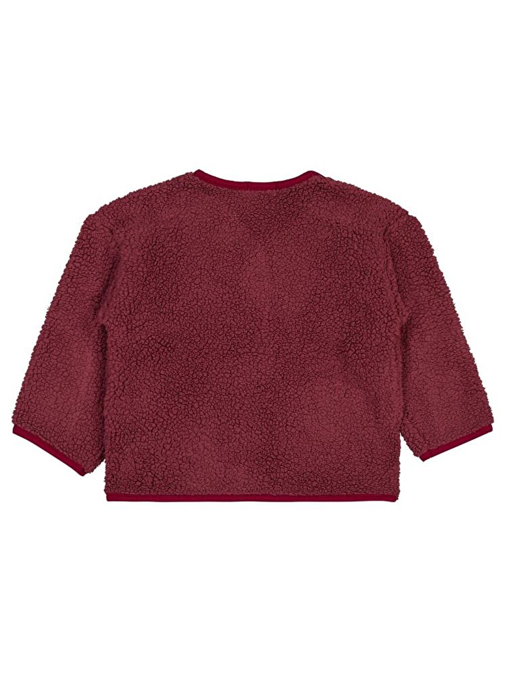 Boys Yıldız Nakışlı 2-5 Yaş Hırka - Bordo2-3 Yaş-1