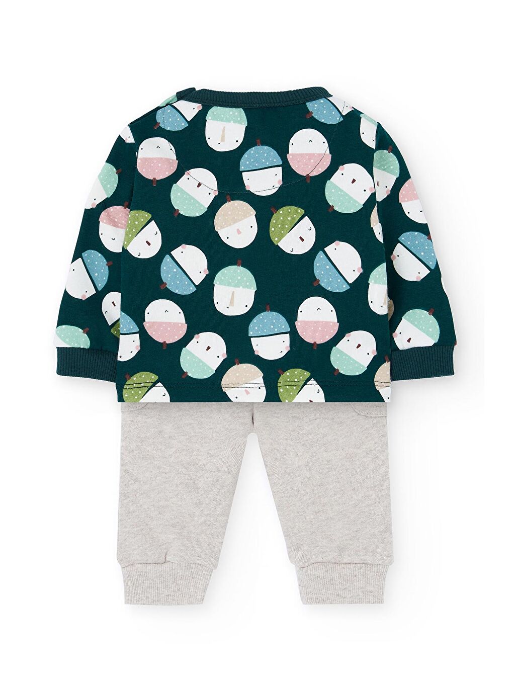 Karışık Erkek Bebek Meyve Baskılı Takım-1