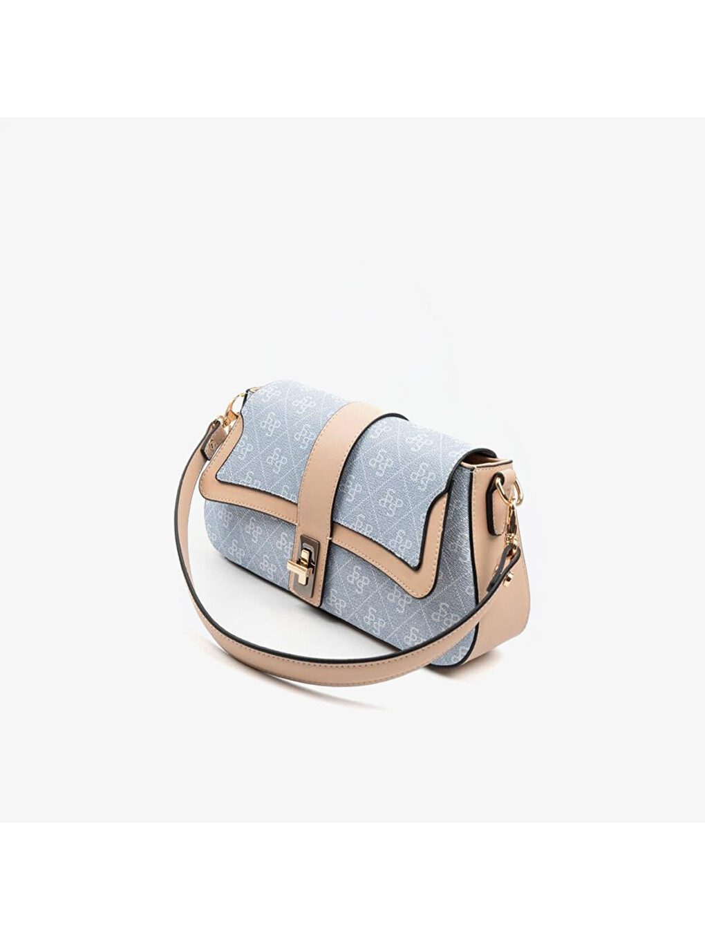 Lacivert Kadın SP1177-M178 SILVER POLO Omuz Çantası Mavi-Ten-4