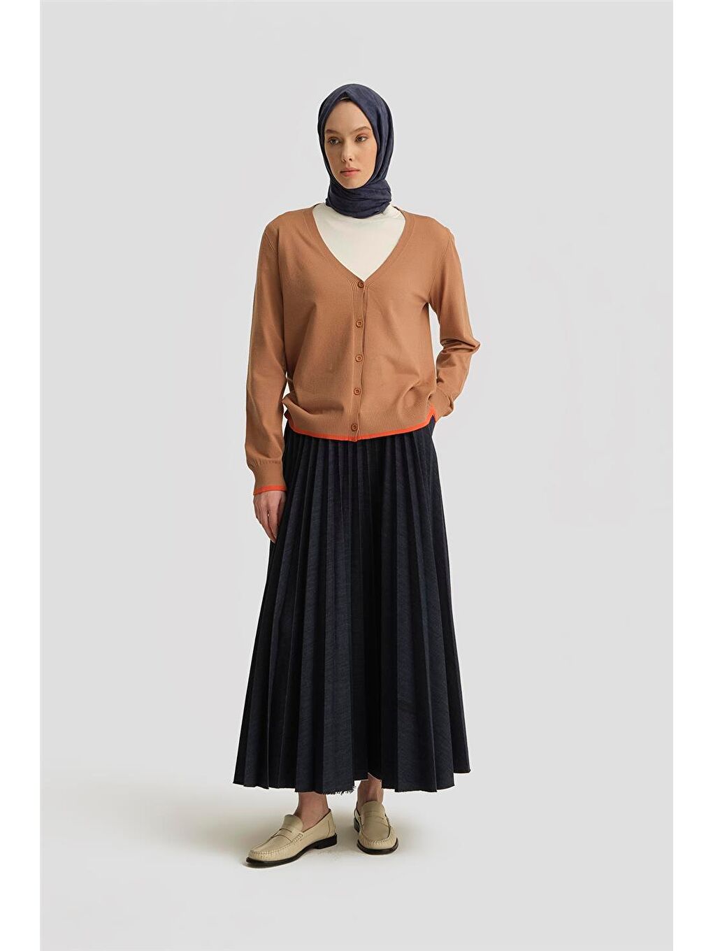 Kahverengi Hırka 24Kd2402 Karamel-1