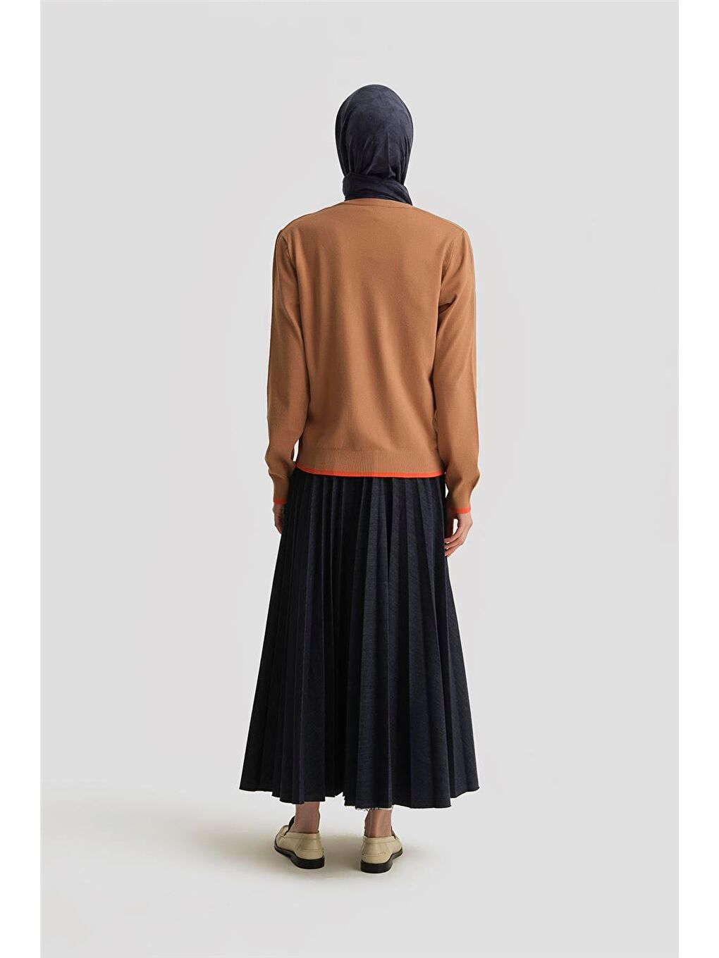 Kahverengi Hırka 24Kd2402 Karamel-3