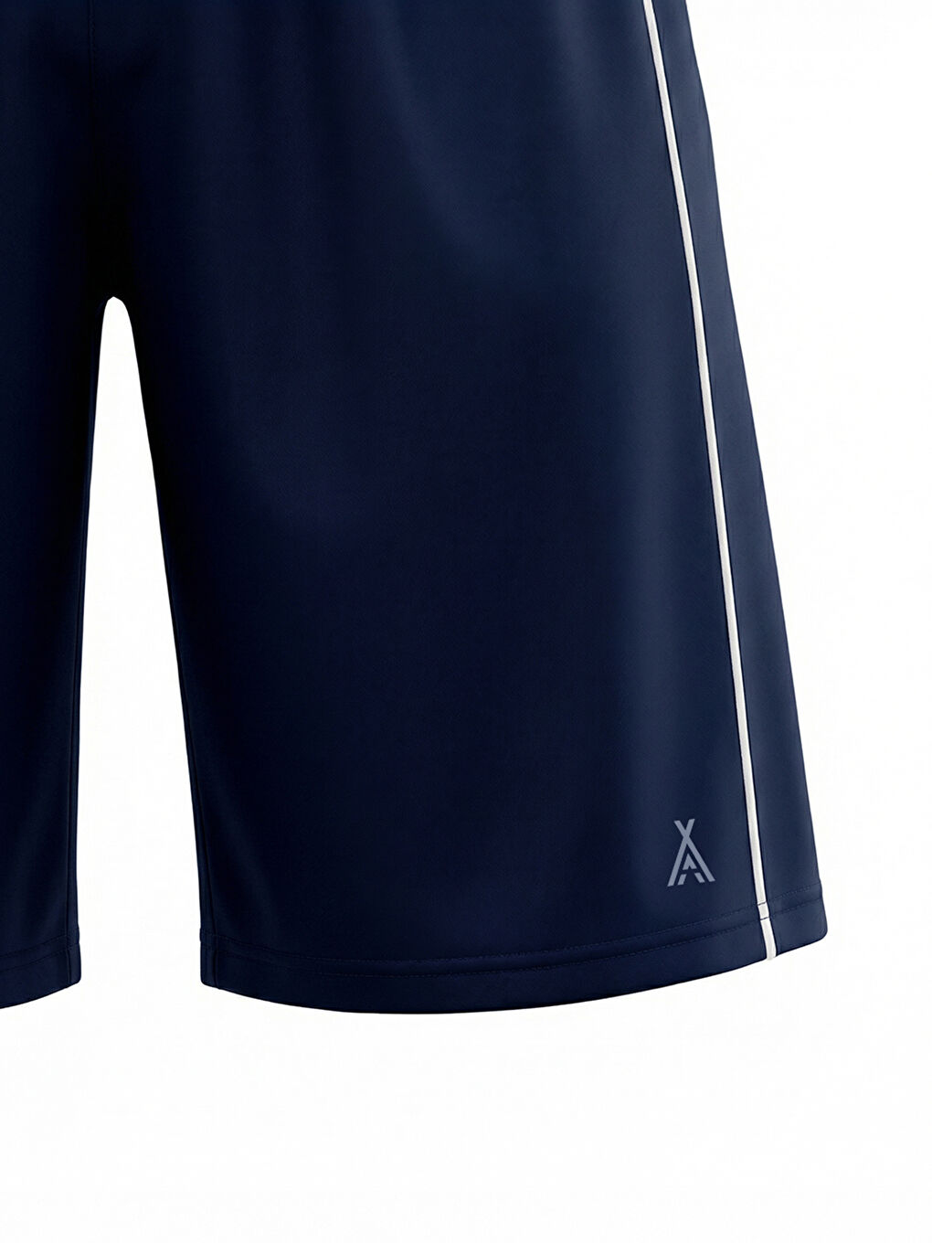 Lacivert ORENDAHILL Erkek Spor Şort Hızlı Kuruyan Esnek Regular Fit Trim Biyeli Activewear-3