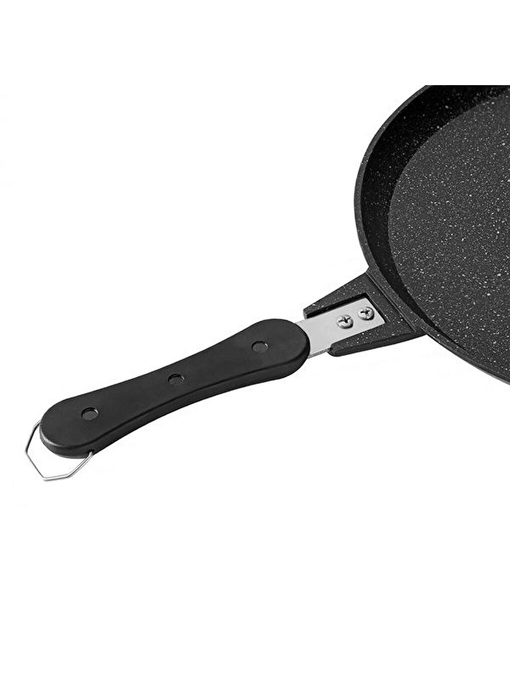 Alüminyum Döküm Balık Tavası - Siyah - 30 cm-2