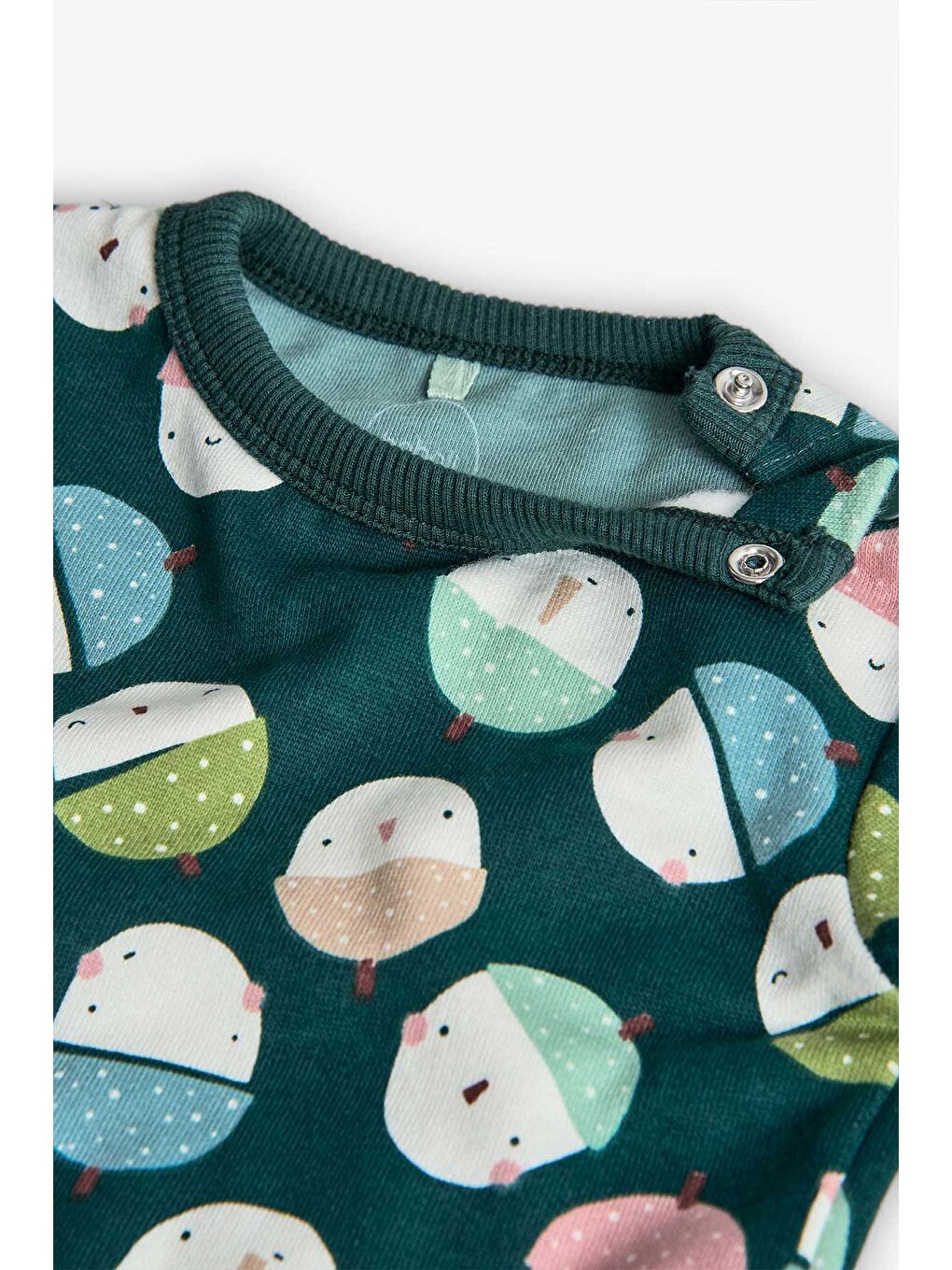 Karışık Erkek Bebek Meyve Baskılı Takım-7