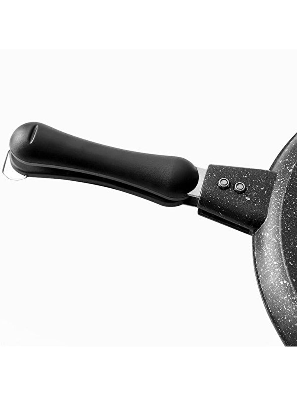 Alüminyum Döküm Balık Tavası - Siyah - 30 cm-3