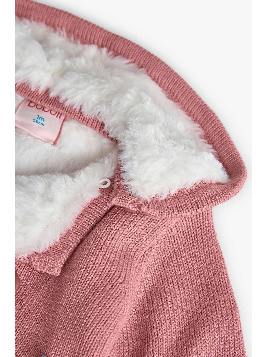 Pembe Kız Bebek Meyve Desenli Ceket-2