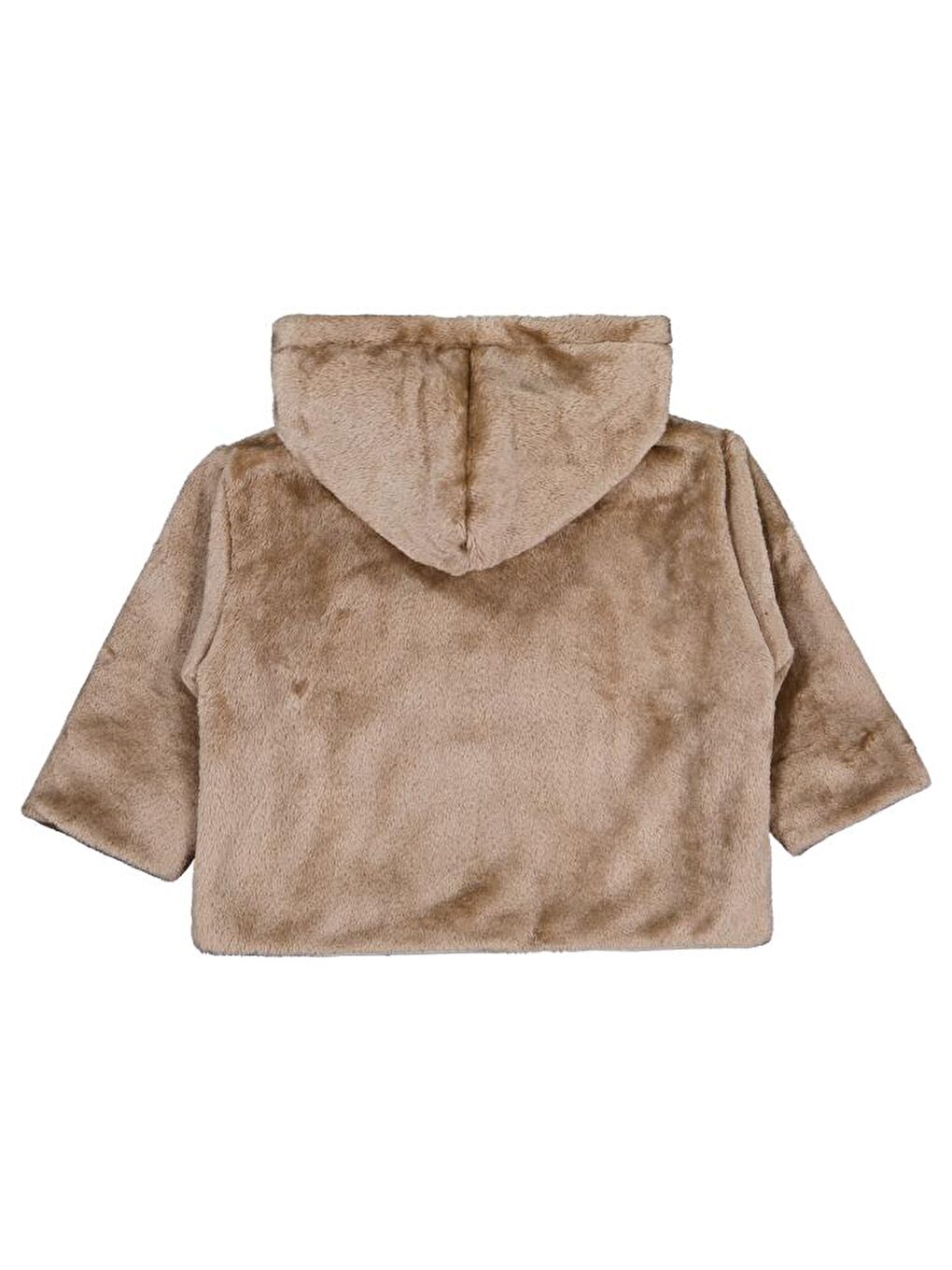 Baby Kapüşonlu 6-18 Ay Hırka - Kahverengi 6-9 Ay-2
