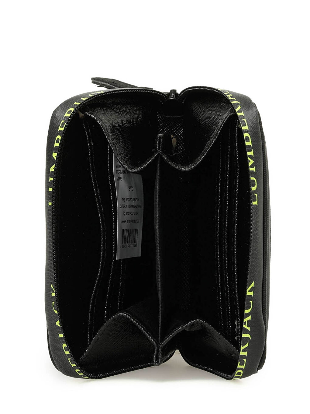 Siyah MID COLORFUL FERMUAR 4PR Sarı Kadın Cüzdan-2