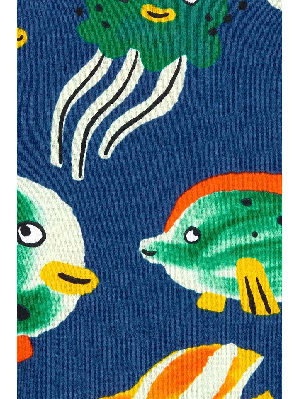 Mavi Erkek Bebek Pijama Set 4'lü Paket-2