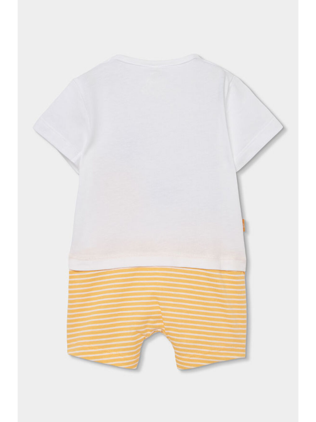 Sarı Yengeç Desenli Tulum 3-18 Ay sarı-1