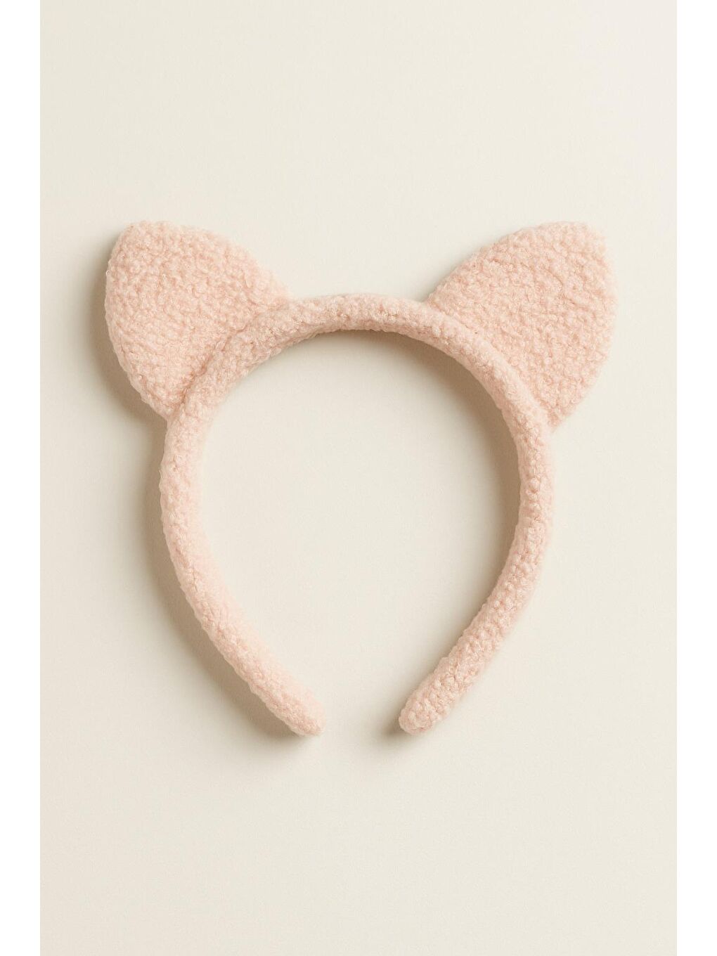 Çocuk Küçük Kulak Aksesuarlı Taç Pembe