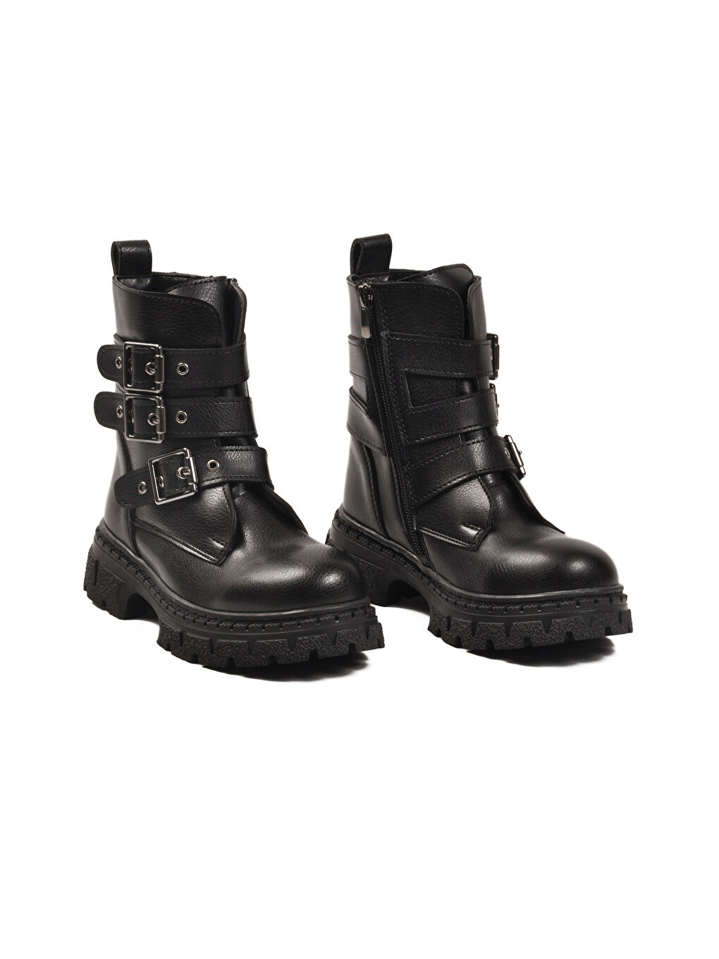 Siyah İçi Polarlı Kaymaz Kız Çocuk Bot Caneda F-2