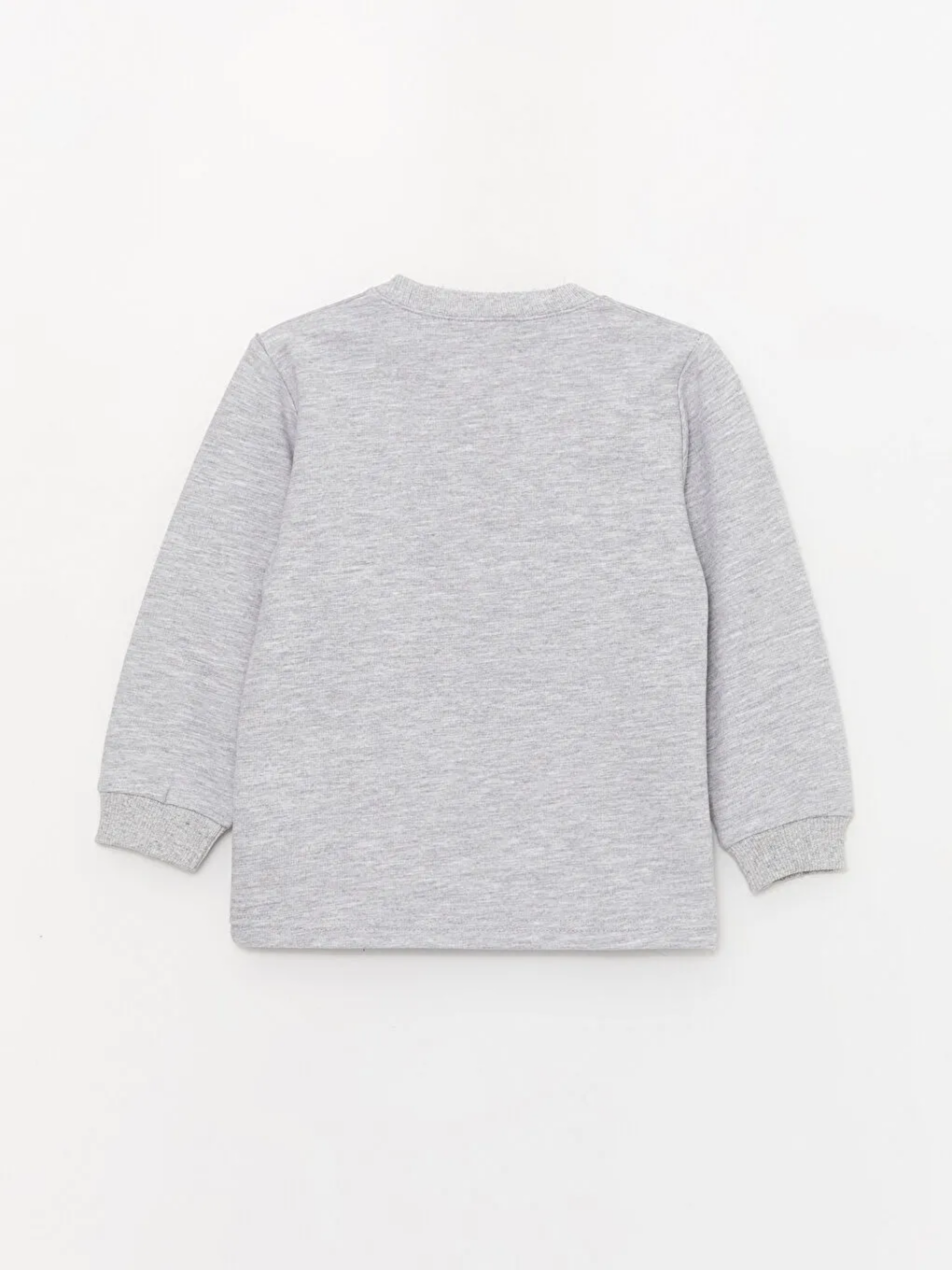 Antrasit Bisiklet Yaka Erkek Bebek Sweatshirt ve Eşofman Alt 2'li Takım-4