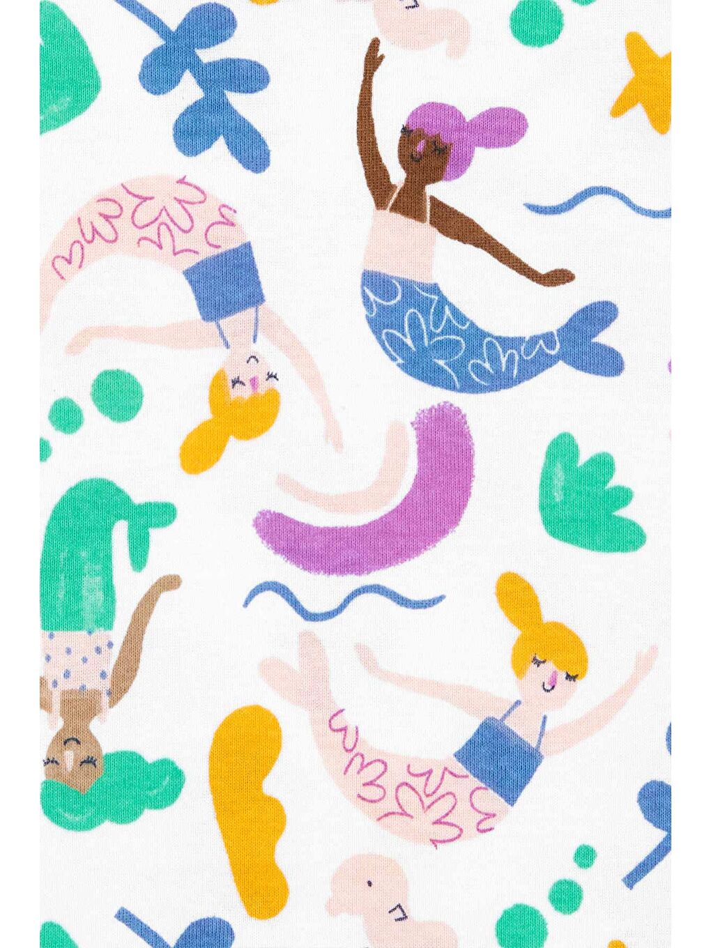 Yeşil Kız Bebek Pijama Set 4'lü Paket-1