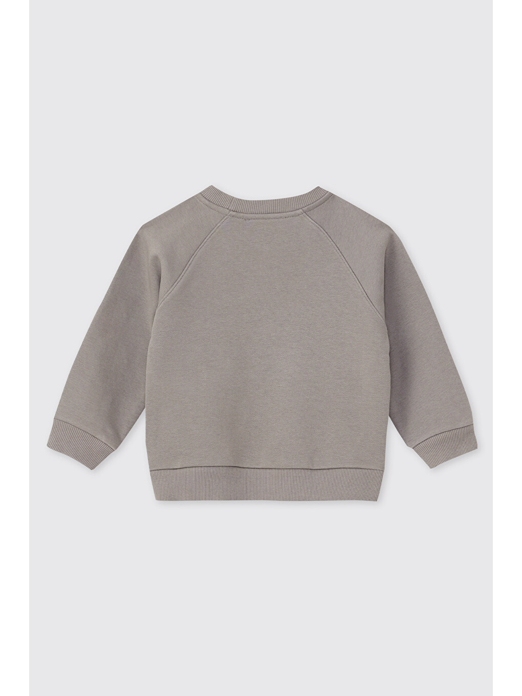 Erkek Bebek Reglan Kollu Gri Takım-2