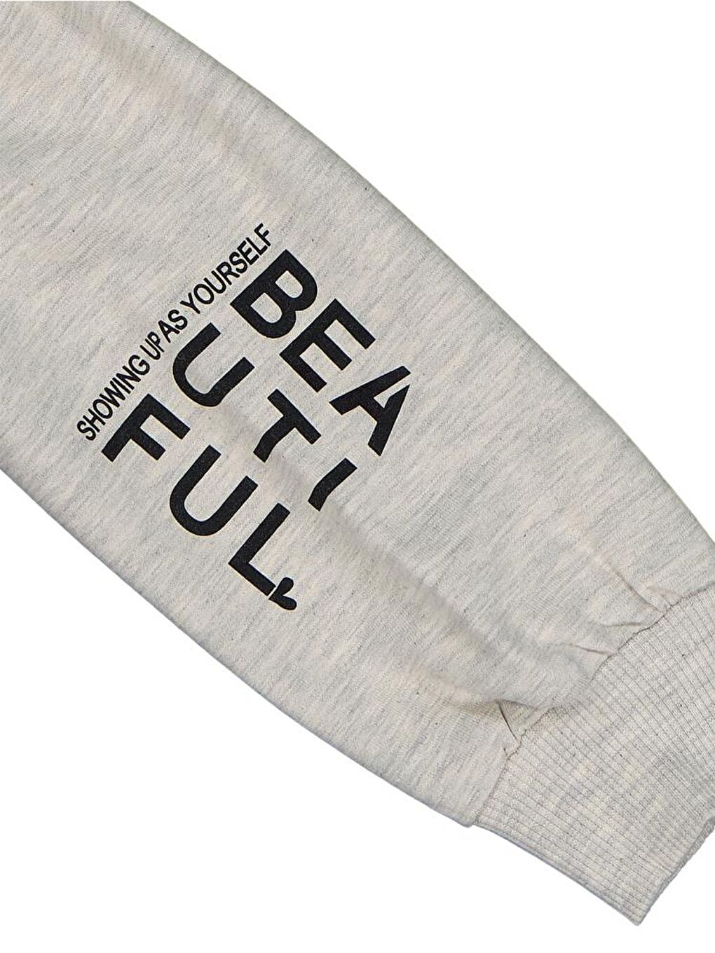 Girls Basic 10-13 Yaş Hırka - Ekru 11-12 Yaş-2