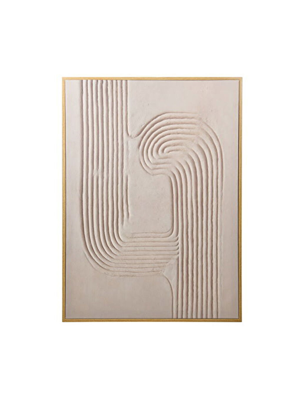 Deco Benoit Tablo - Bej - 100x75 cm-2