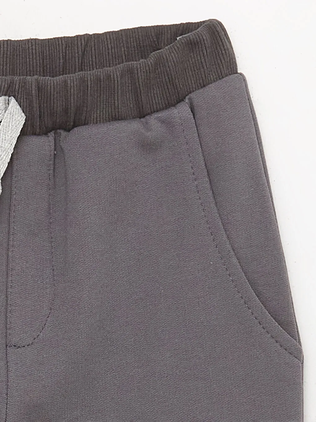 Antrasit Bisiklet Yaka Erkek Bebek Sweatshirt ve Eşofman Alt 2'li Takım-6