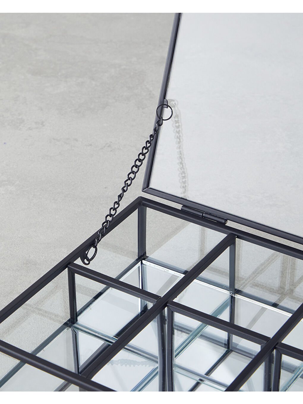 Glossy Takı Kutusu 27x8,2x5,7 cm Siyah-2