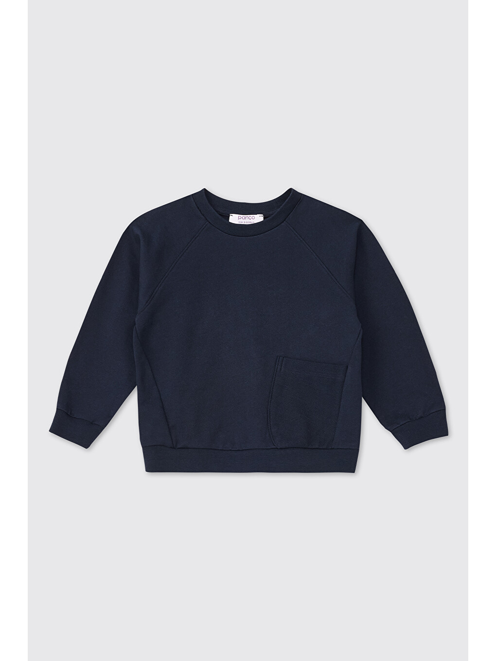 Erkek Bebek Reglan Kollu Lacivert Takım-1