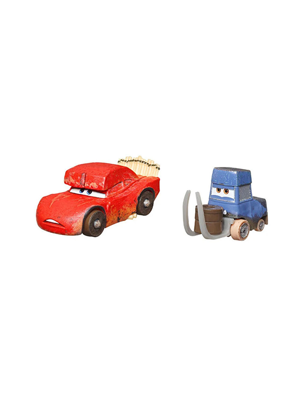 Cars Karışık İkili Karakter Araçlar Cave Lightning McQueen ve Pitstoposaurus HLH63