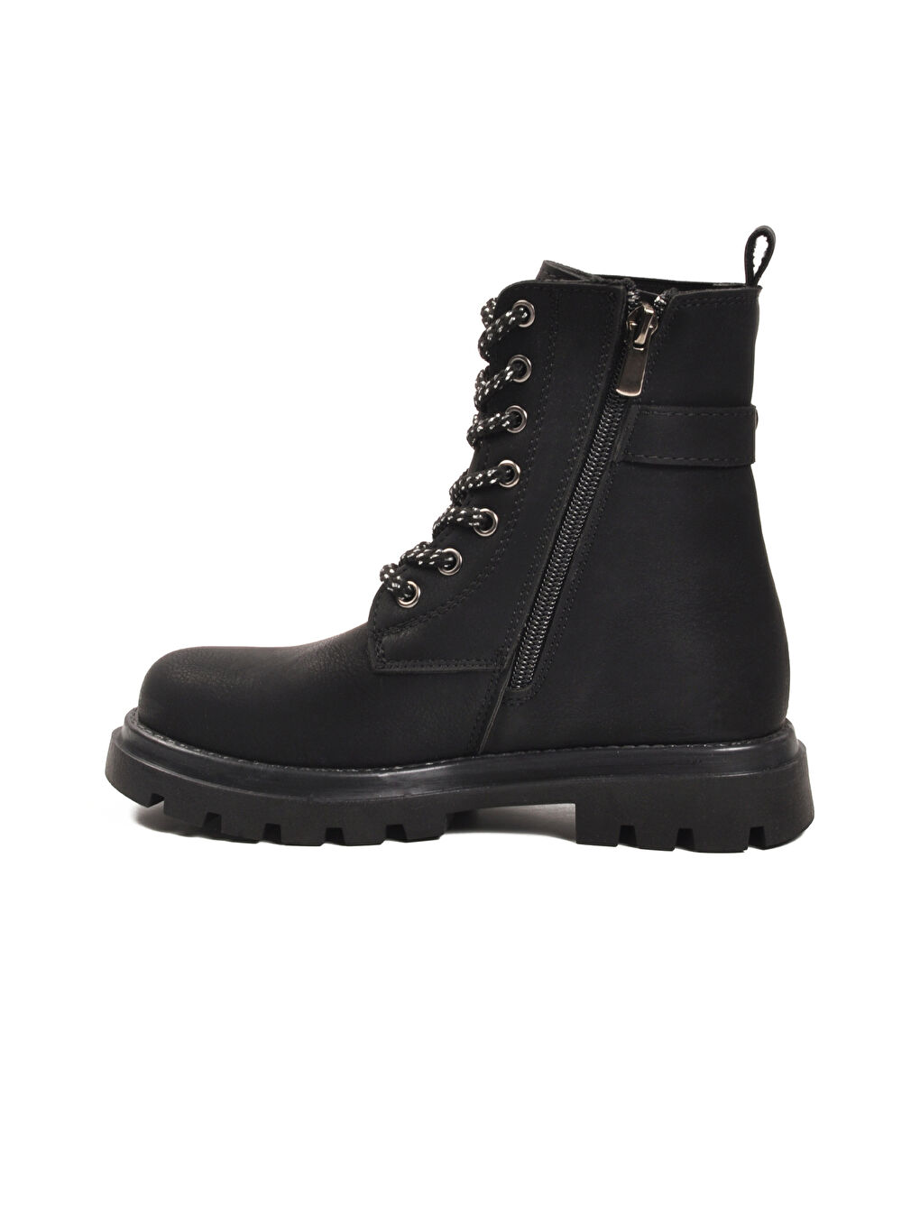 Siyah İçi Polarlı Kaymaz Kız Çocuk Bot Aleda F-3