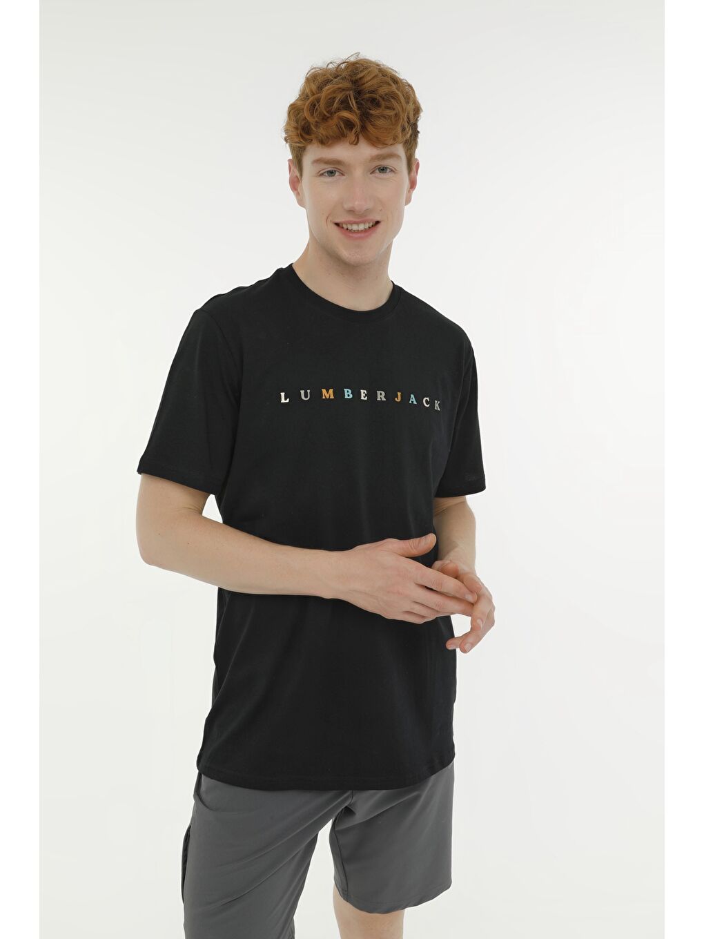 ML MESUS URBNG2022 3FX Siyah Erkek Kısa Kol T-Shirt