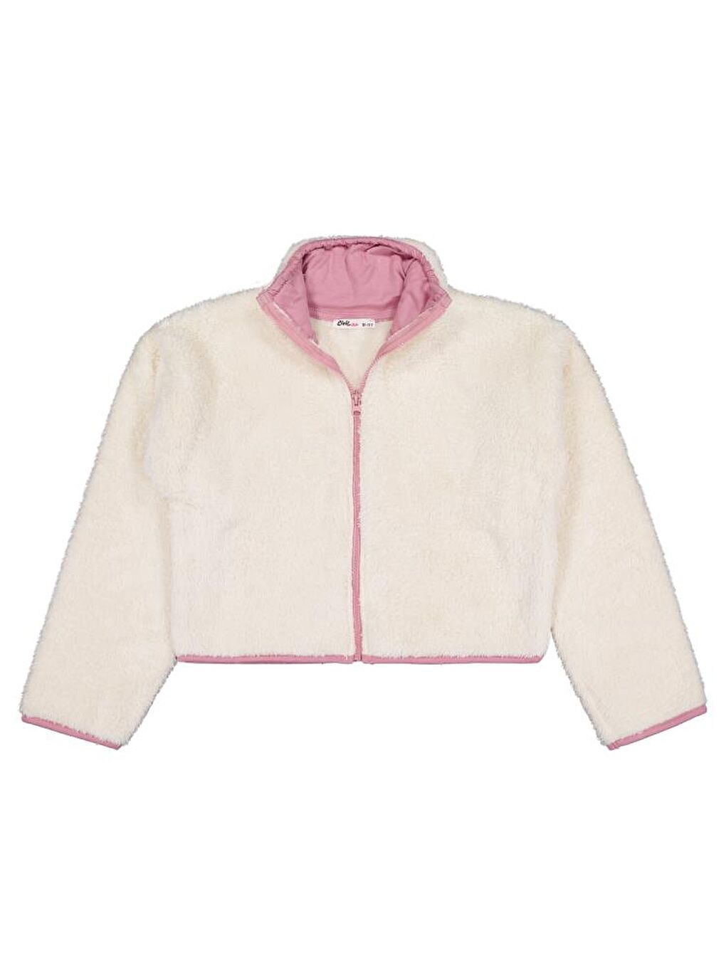 Bej Girls Elcik Aksesuarlı 10-13 Yaş Hırka - Fil Dişi 10-11 Yaş