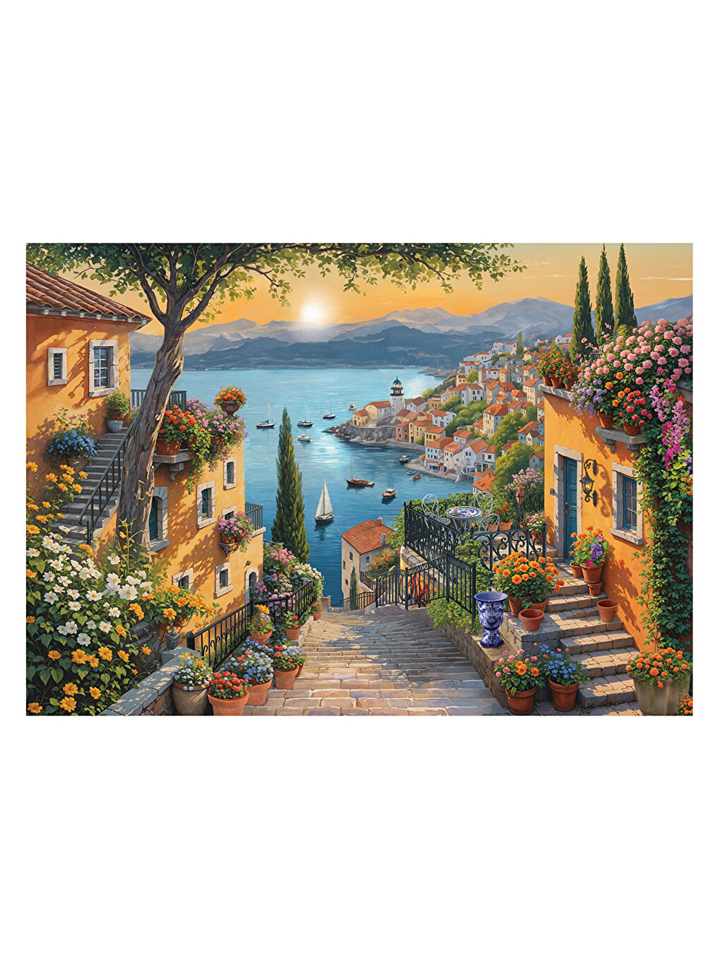 Puzzle 700 XL Parça Limana Doğru 2706-1
