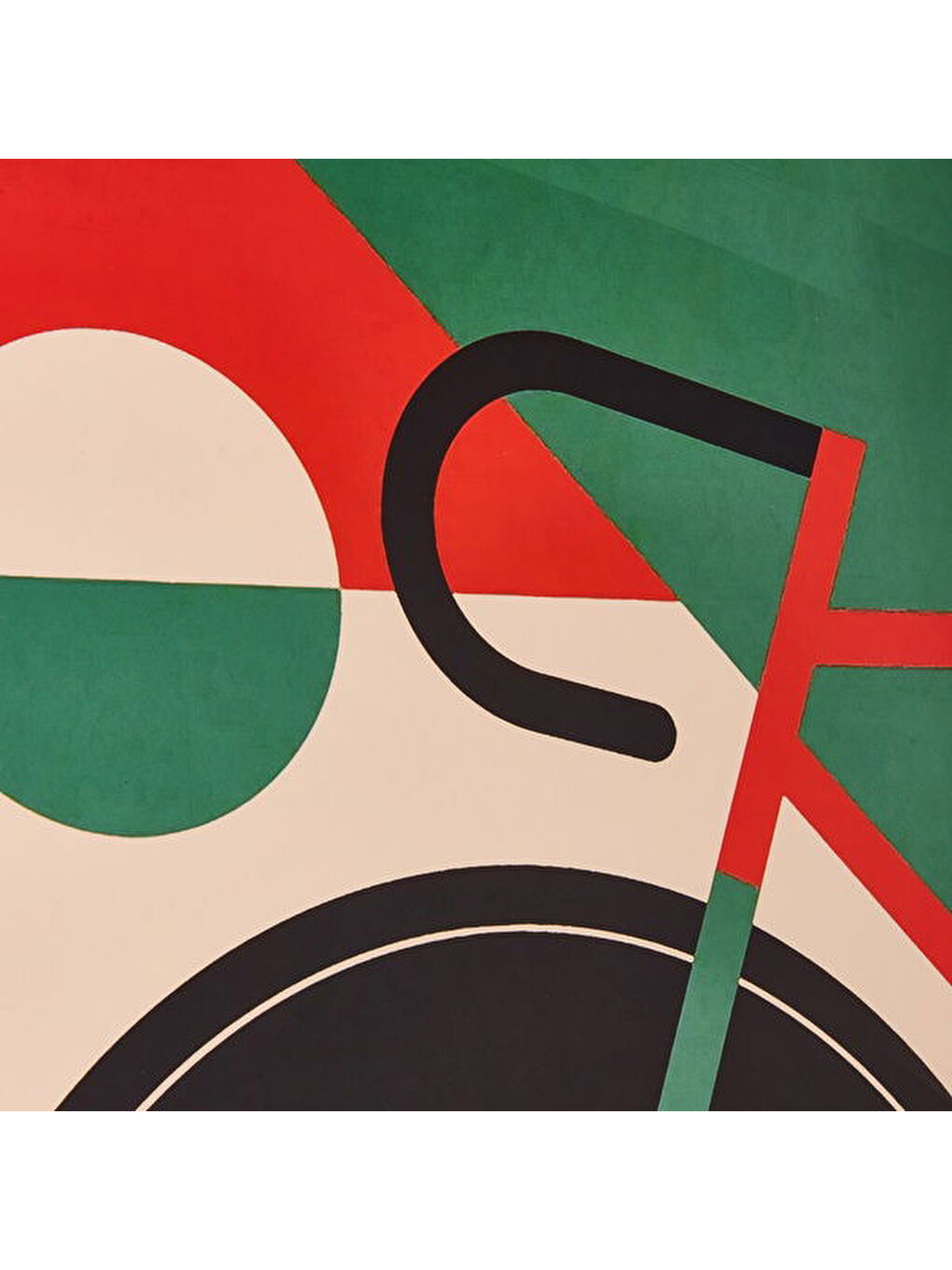 Karışık Deco Velo Tablo - Renkli - 70x50 cm-1