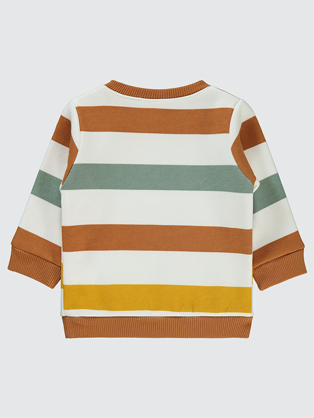 Civil Kahverengi Baby Erkek Bebek Sweatshirt 6-18 Ay Kahve - 1