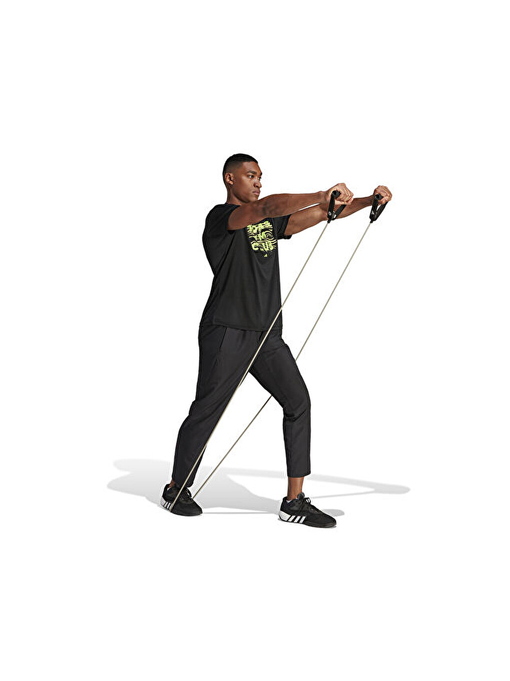 Hiit Gfx Tee Erkek Günlük Tişört Il7008 Siyah-3