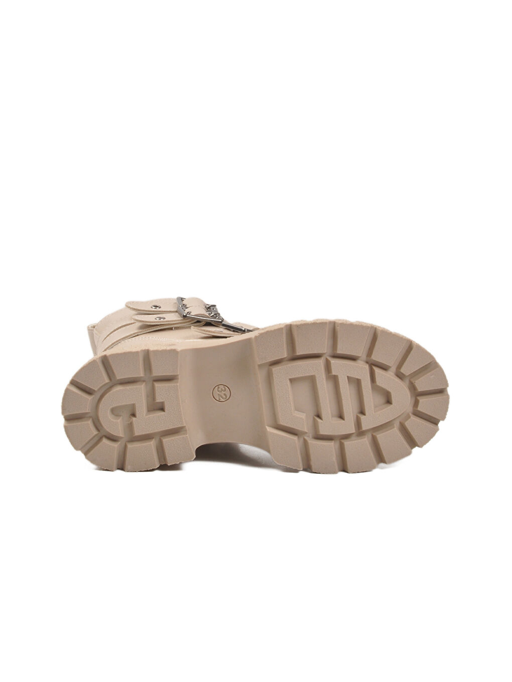 Bej İçi Polarlı Kaymaz Kız Çocuk Bot Caneda F-4