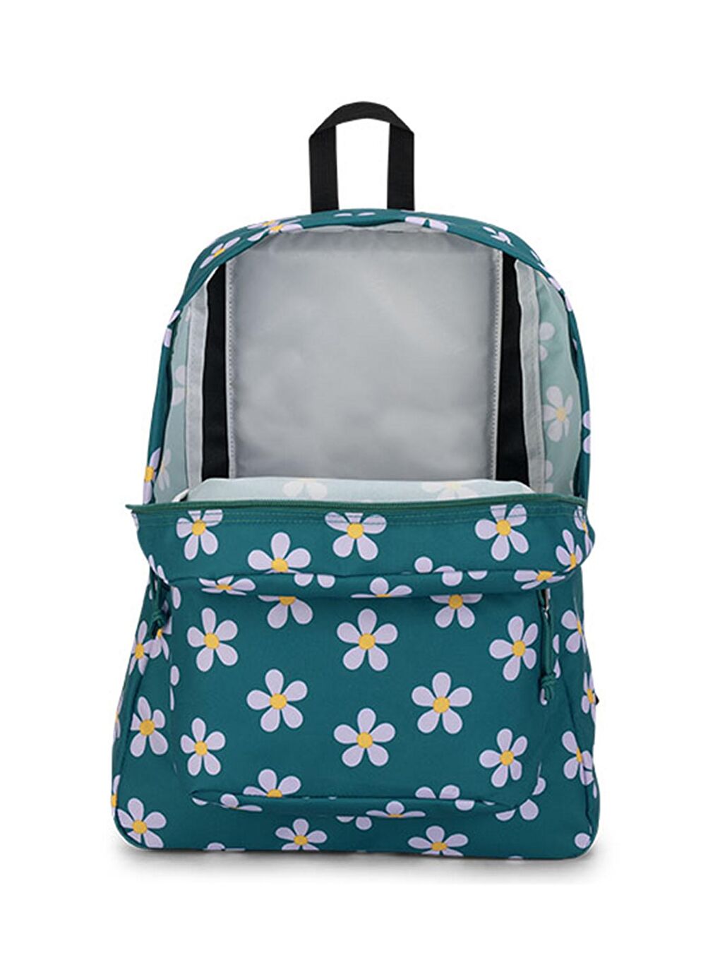 Jansport Yeşil SuperBreak One Unisex Sırt Çantası Yeşil / Çiçek Desenli - 2