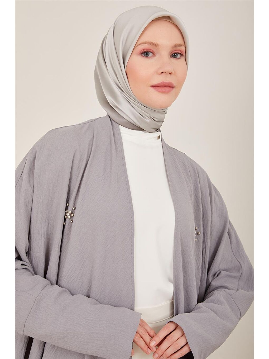 Hırka 23Y5122 Gri Mavi-2