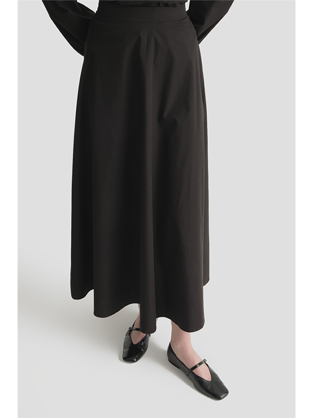 Bağlama Detaylı Takım Siyah-3