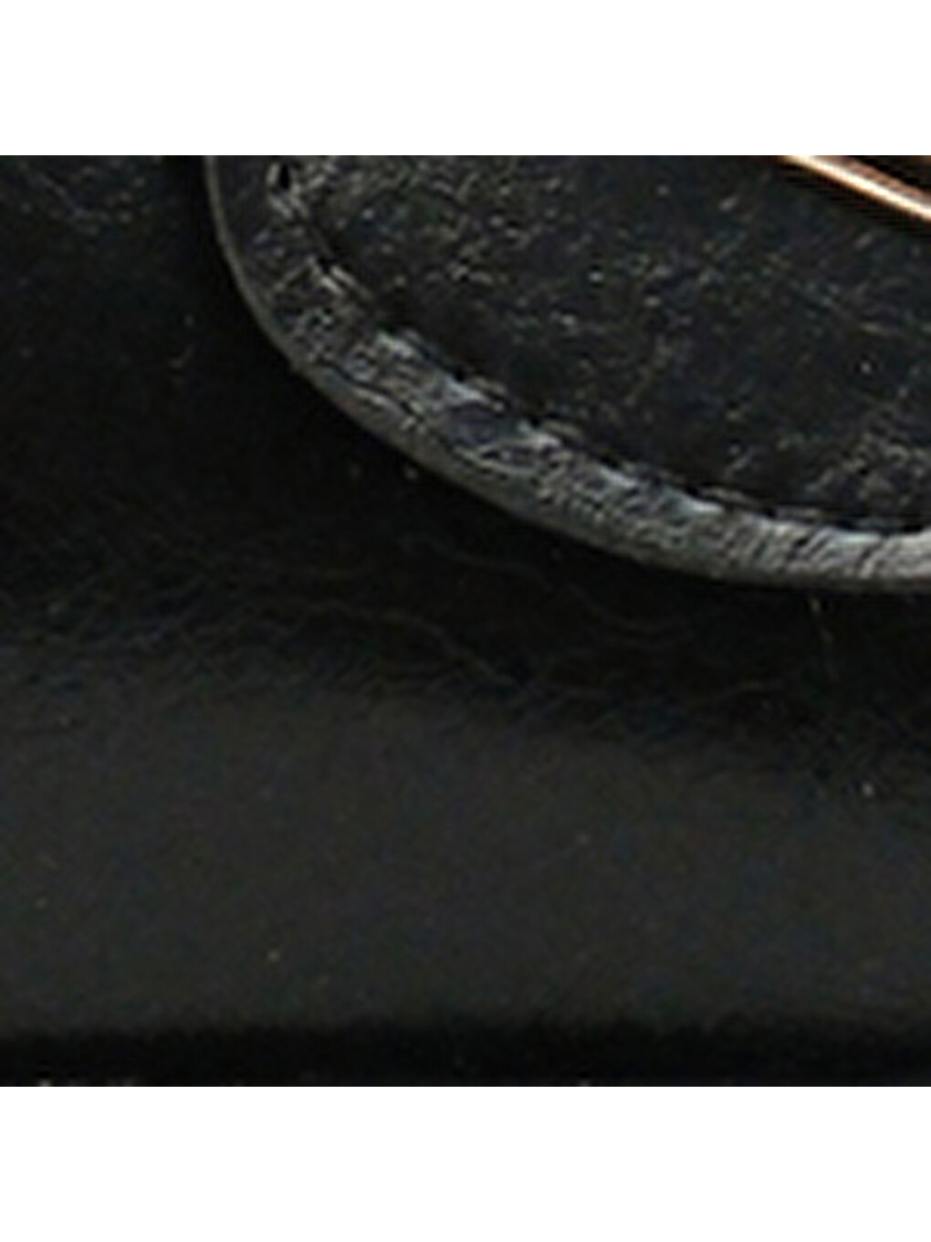 Siyah Cybelle Düz Topuklu Tek Bantlı Metal Tokalı Kadın Terlik-6